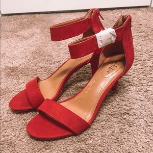 NWOT Red Heels